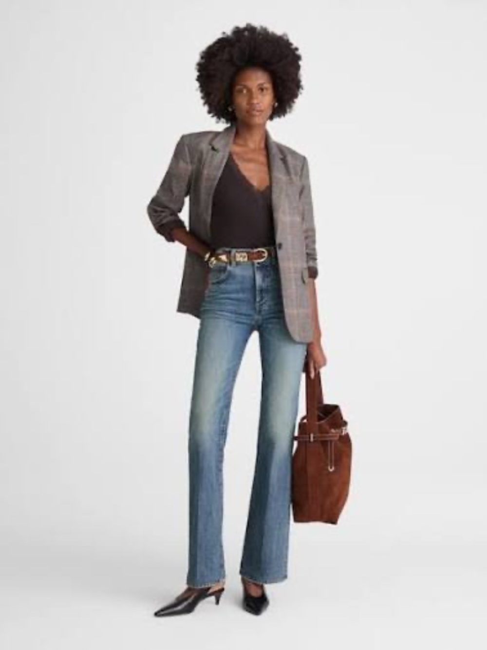 Super trendy Madewell Vintage Flare Jean!